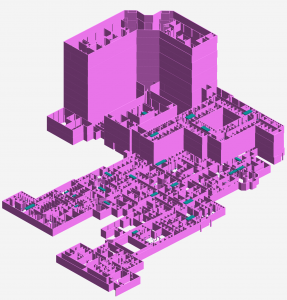 Hospital Complex - Interdisciplinary BIM Modeling Using Point Cloud Data