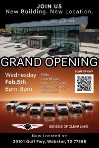 Genesis Grand Opening - New Building. New Location.