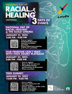 National Day of Racial Healing 2025 Events Flyer