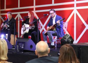 Wynonna Judd performing on stage at Boca West Children's Foundation 15th Anniversary Gala