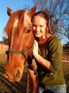 Dr. Amanda McCasland at her practice of in home pet euthanasia in Tulsa and surrounding areas.