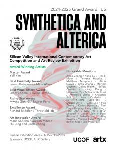 Synthetica and Alterica Exhibition Poster