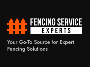 fencing service expert logo