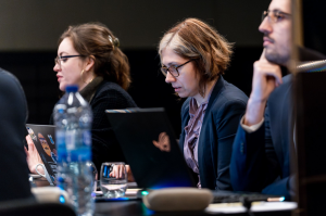 Shows two women scientists from Aarhus University and QuantumBasel