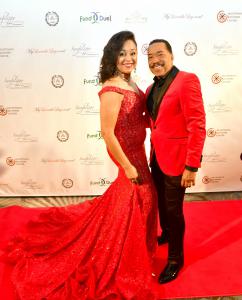 MIMPA President Gail Gibson with Obba Babatunde