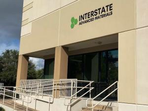 The front entrance of the Interstate Advanced Materials Austin location.