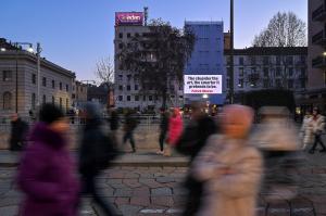 Patrick Mimran Billboard Project Milan