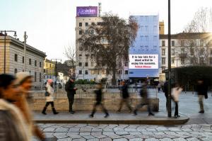 Patrick Mimran Billboard Project Milan