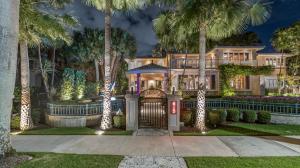 Front Yard And Entry Way Of 615 Idlewyld Drive From The Road