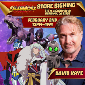 David Kaye will be attending the Ratchet & Clank Store Signing in Burbank, CA on February 2