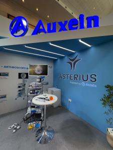 Auxein Medical, a global leader in innovative medical technology, proudly unveiled its groundbreaking ‘Asterius’ - 4K - ARTHROSCOPY IMAGING SYSTEM at Arab Health event earlier today in Dubai. The Asterius’ - 4K - ARTHROSCOPY IMAGING SYSTEM range represent