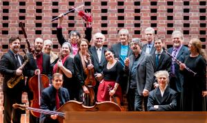 Members of the Orchestra on the Hill before a recent concert.