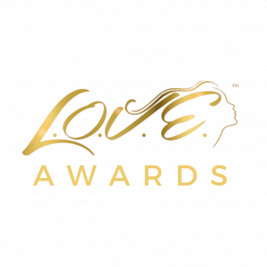 LOVE Awards logo – Celebrating excellence and empowering individuals in arts, entertainment, and business