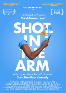 Theatrical Poster for the film SHOT IN THE ARM