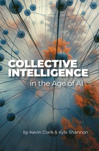 Cover art depicting entangled human knowledge for the book Collective Intelligence in the Age of AI