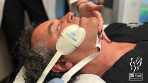 Dr. Jon Mendelsohn tries EmFace, a non-invasive treatment that addresses sagging skin on the face and jowls.