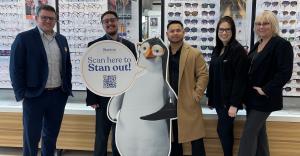 Stanton Optical Rockford Staff Celebrating Grand Opening Ceremony