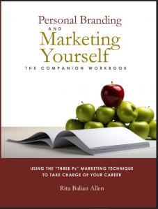 Personal Branding and Marketing Yourself: The Companion Workbook - book cover