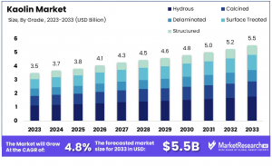 Kaolin Market Size