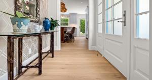 Luxury hardwood flooring