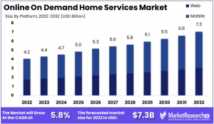 Online On Demand Home Services Market Size