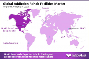 Addiction Rehab Facilities Market Region