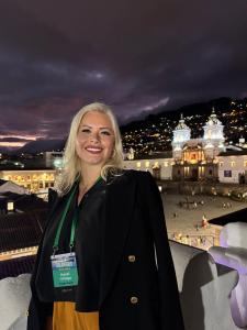 Hazel Ortega’s journey to Ecuador was a powerful experience, where she connected with entrepreneurs, delivered, and embraced the rich culture and breathtaking landscapes, all while furthering her mission of transformation and empowerment.