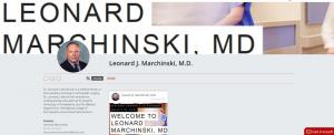News about Dr Leonard Joseph Marchinski