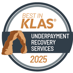 2025 Best in KLAS - Underpayment Recovery Services