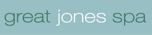 The Great Jones Spa logo, representing a wellness sanctuary in NoHo.