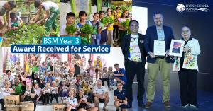 BSM receives a certificate from Rise Against Hunger