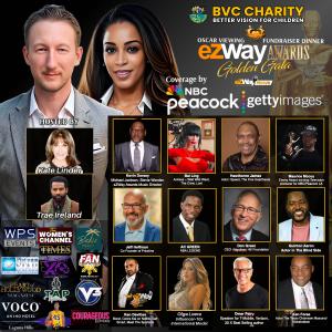 The eZWay Awards Oscar Viewing Golden Gala Benefits Better Vision for Children will be broadcast simultaneously with the 97th Oscars® on March 2, 2025, from The Voco Hotel, 25205 La Paz Rd, Laguna Hills, CA 92653, in the Grand Crystal Ballroom. 