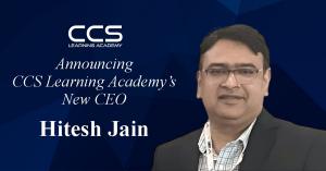 Hitesh Jain Appointed as CEO of CCS Learning Academy to Drive Innovation in Education and Workforce Development