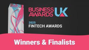 Business Awards UK 2025 Fintech Awards Header