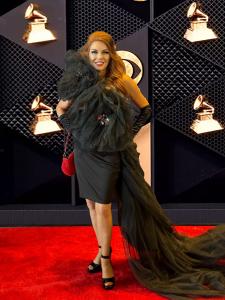 April Diamond attend the 67th Annual Grammy Awards