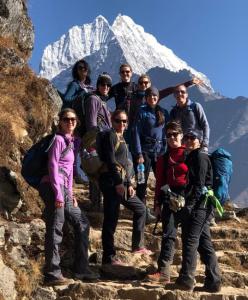 Everest trek with Mt Thamsherku