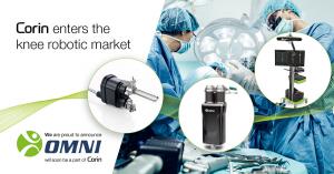 Corin enters the knee robotic market