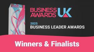 Business Awards UK 2025 Business Leader Awards Header