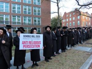 ReperesentitiOrthodox Jewish Communities Deliver Urgent Message to the British Government at the British Embassy in Washington, D.C.