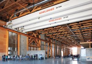 Interior of Janicki Industries Building 10 by Chad Fisher Construction