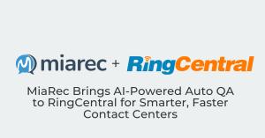 MiaRec announces integration with RingCentral