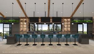 Rendering of RiverSix Restaurant and Bar