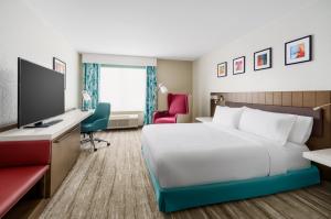 Interior King Bed Hilton Garden Inn Orlando/North Lake Mary