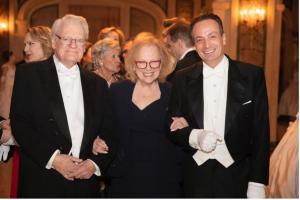 Joseph Pfeifer, Guest of Honor - Lya F. Pfeifer, JB Kreser (Photo Credit: Shutterstock / Steve Eicher)