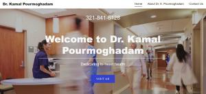 Website of Dr Kamal Pourmoghadam, Orlando, Florida