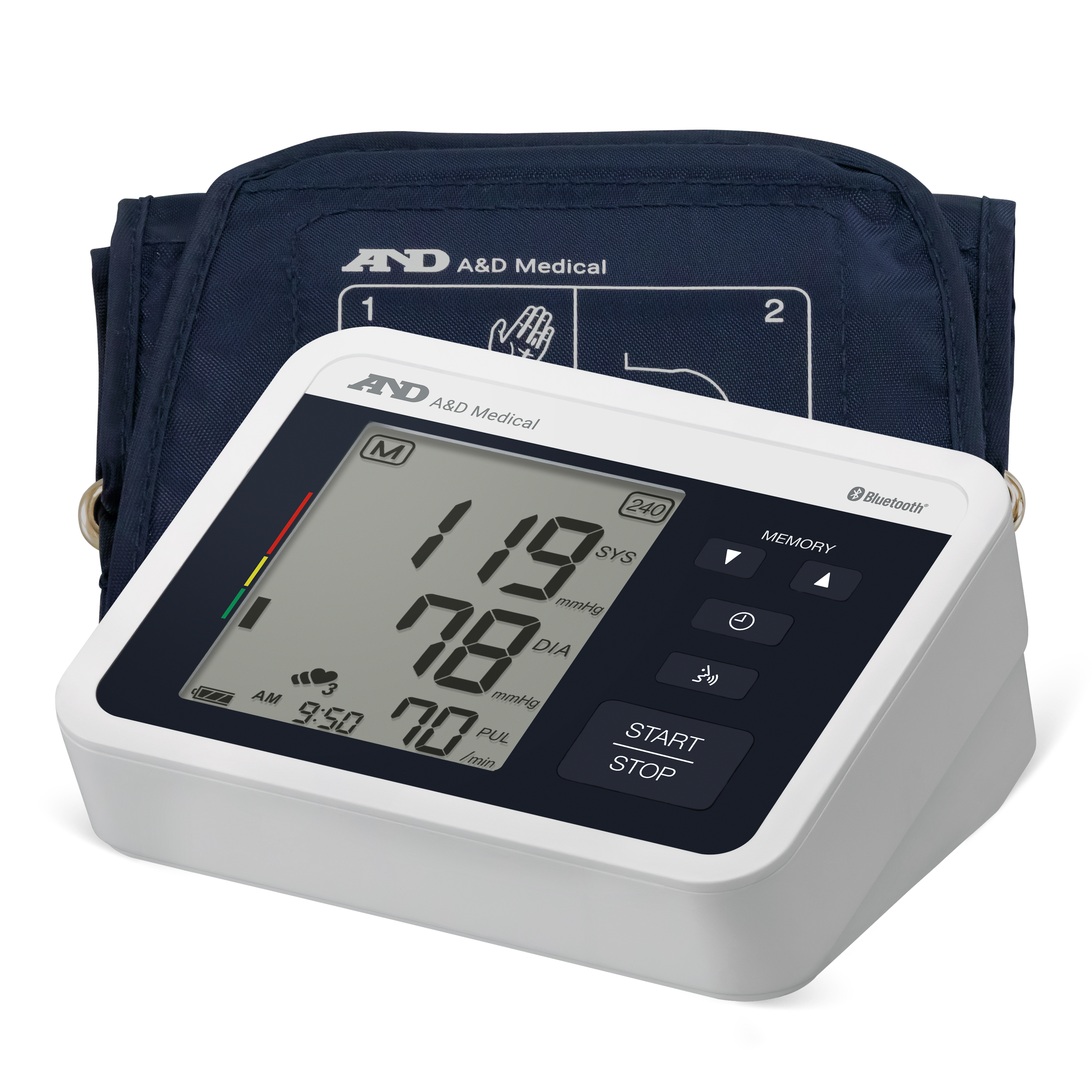 VOICE GUIDED BLUETOOTH Blood Pressure Monitor