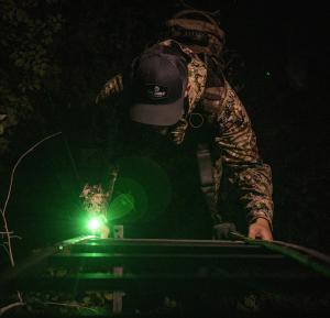 Stealth Green Hunter's Light for Safer Climbing