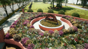 The Montgomery Metaverse brings history to life with a stunning virtual recreation of the Civil Rights Memorial Garden. This immersive experience allows users to explore the historic site, reflecting on the resilience and sacrifices of those who marched f