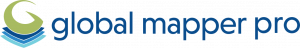 Global Mapper Pro logo and text that says "Global Mapper Pro"