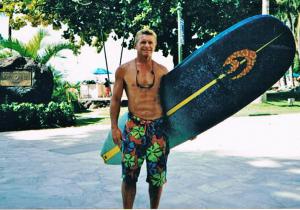 image of Mark Davis on "Diet Island" in 2008